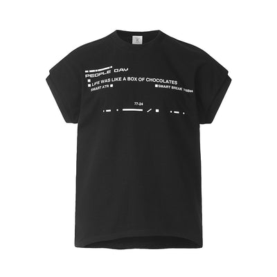 Camiseta Personalizada con Letra para Hombre