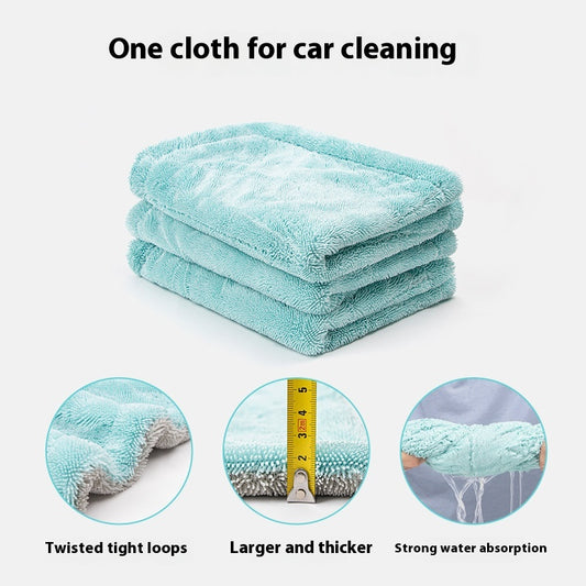 Toalla Microfibra Premium para Limpieza de Autos - Absorbente y Multiusos - Image 2