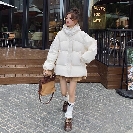 Chaqueta Acolchada de Algodón para Otoño e Invierno - Cálida y Cómoda - Image 10