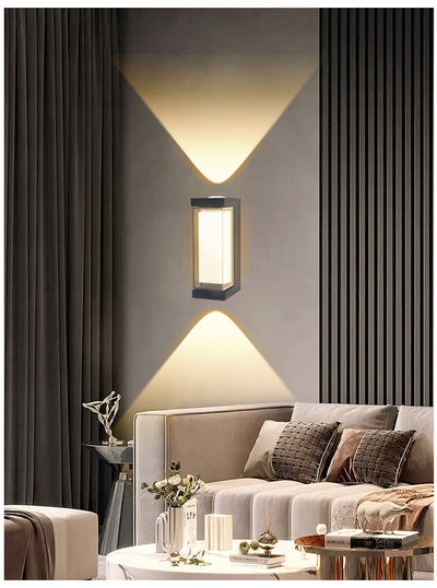 Lámpara Mural Minimalista Impermeable para Exteriores - Image 13