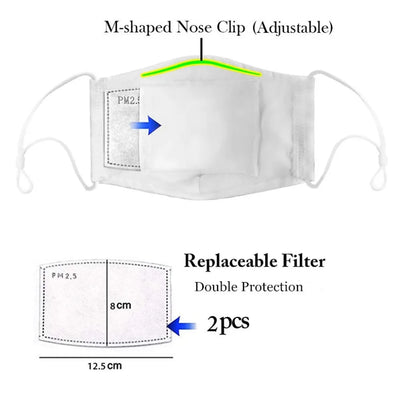 Máscara de Camuflaje con Diseño de Gancho para Oreja - Image 9