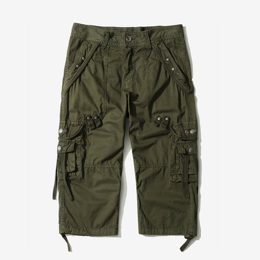 Pantalones Cortos Cargo con Múltiples Bolsillos para Playa - Image 26