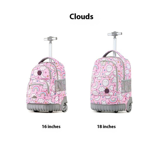 Mochila Escolar Trolley Estilo Coreano para Niños y Estudiantes - Image 16