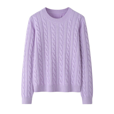 Suéter de Cachemir Ajustado para Mujer - Elegancia y Confort - Image 5