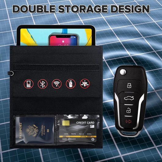 Funda Bloqueadora de Radiación para Celular y Protector de Llaves del Auto - Image 7