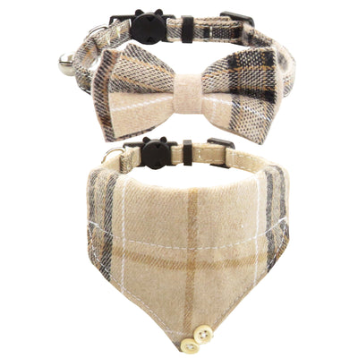 Collar Bandana con Moño para Gatos - Ajustable con Cierre de Seguridad - Image 9