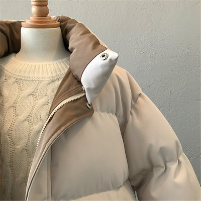 Chaqueta Acolchada con Cuello Alto Elevado - Estilo Moderno y Calidez - Image 21