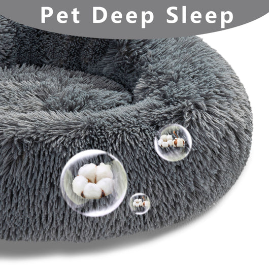 Cama Donut para Perros - Cómoda Felpa Suave Lavable - Image 71