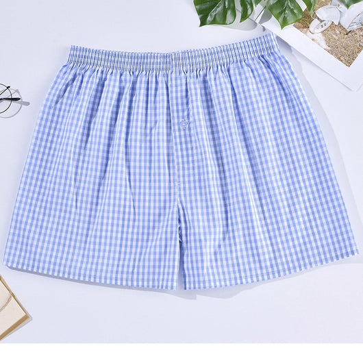 Pantalones Casuales de Algodón Estampado a Cuadros - Corte Holgado y Transpirable - Image 14