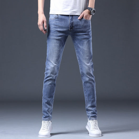 Jeans Azules Premium para Hombre - Comodidad Estival - Image 9