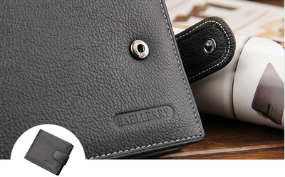 Billetera Corta Retro con Hebilla Multifuncional para Hombre - Image 13
