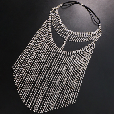 Cadena para Cabello Estilo Étnico con Diamantes Su Shui y Máscara - Image 28