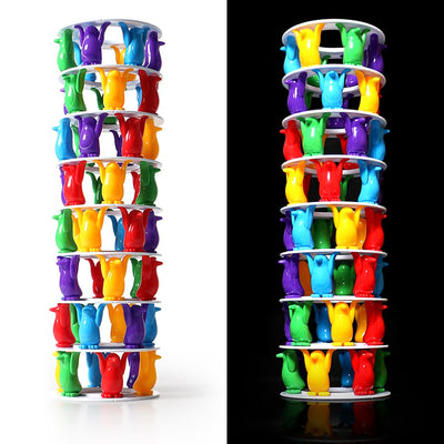 Juego de Torre Pingüino - Desafío de Equilibrio y Colapso - Image 4