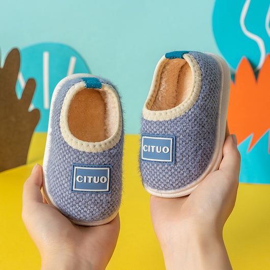 Pantuflas Cálidas de Lana para Bebé - Zapatos de Casa Suave y Acogedor - Image 3