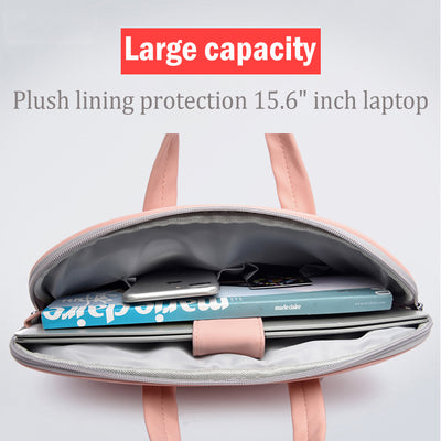 Maletín de Cuero PU para Laptop 13.3" a 15.6" - Bolsa Profesional Unisex con Correa - Image 4