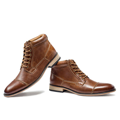Botas de Cuero Altas para Invierno - Image 2