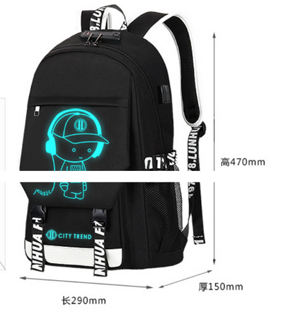 Mochila Inteligente para Hombre con Carga por Voz y Luz LED - Image 3