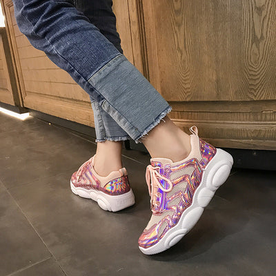 Tenis de Gelatina Transpirables con Cordones - Image 3