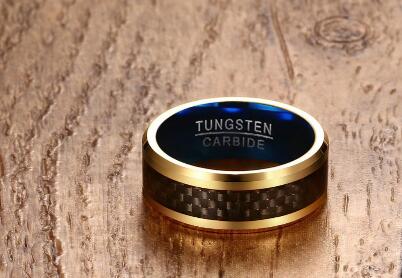 Anel de Aço de Tungstênio