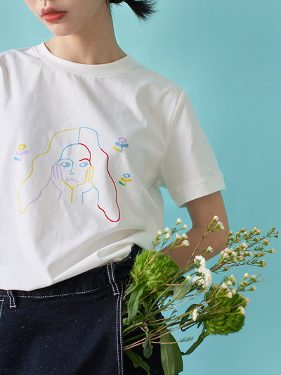 Playera Holgada para Niña - Diseño Casual y Cómodo - Image 2