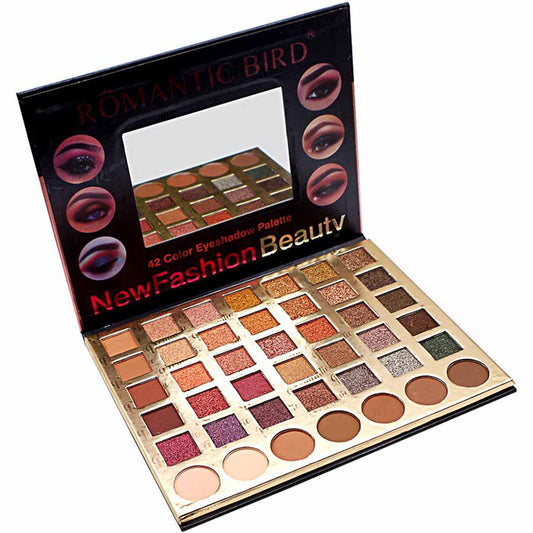 Paleta de Sombras 42 Colores Tierra Melocotón Mate Perlado - Image 2