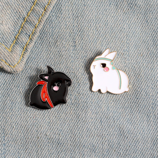 Broche de Conejo Animado
