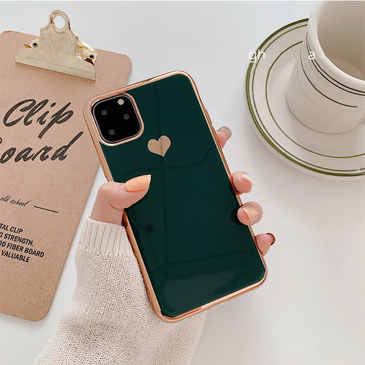 Funda Teléfono Chapado en Oro con Diseño de Amor - Image 23