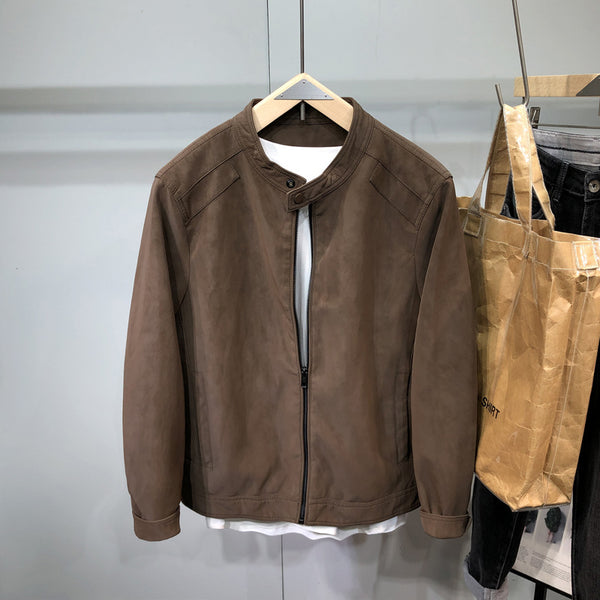 Chaqueta Biker Slim Fit Premium para Hombre - Estilo Casual Moderno