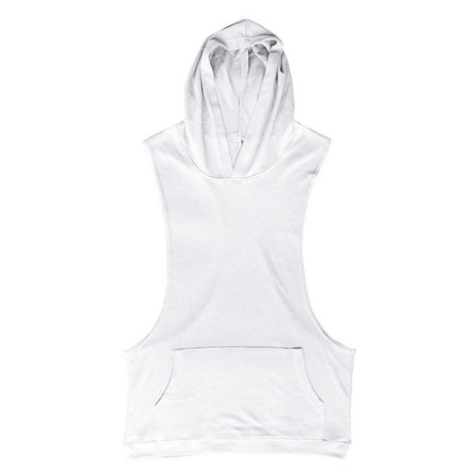 Chaleco Deportivo sin Mangas con Capucha para Hombre - Image 8