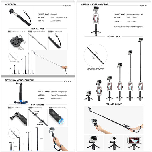 Accesorios para cámara de acción - Image 3