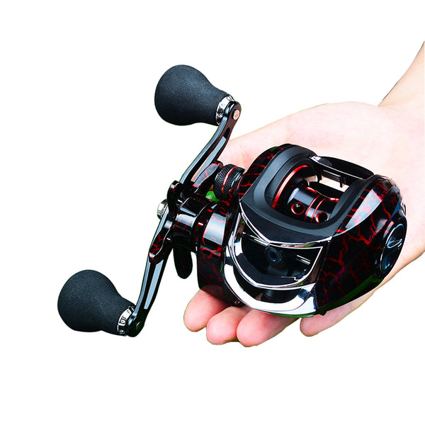Carrete de Pesca Metálico de Alambre
