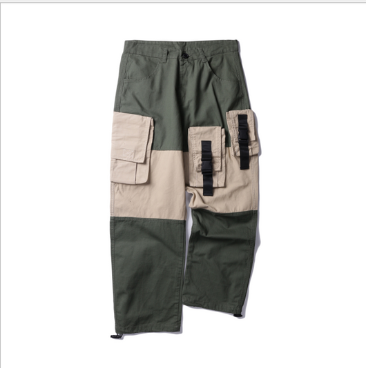 Pantalón Overol Retro Japonés Four Seasons - Corte Recto Holgado Unisex - Image 7