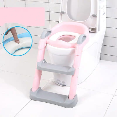 Asiento de Inodoro Infantil Ajustable para Niños y Niñas - Image 9