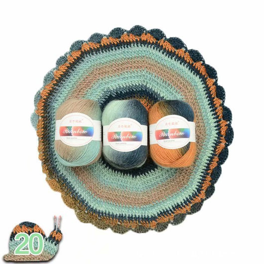 Ovillo Arcoíris Multicolor para Tejer - Image 40