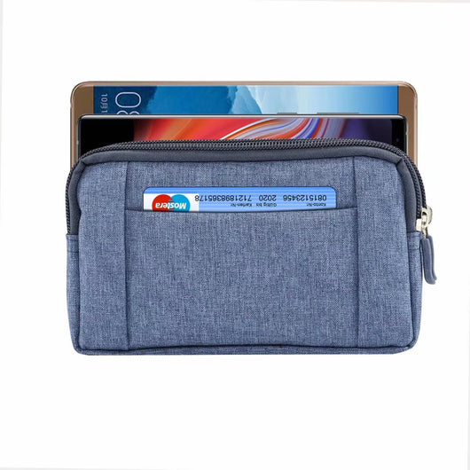 Bolsa de Cintura Denim Profesional Horizontal Unisex - Image 6