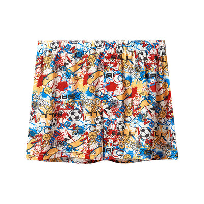Bóxer Estampado de Seda de Hielo para Hombre - Comodidad y Estilo - Image 12