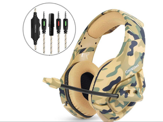 Auriculares Gaming Camuflaje Destruction