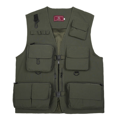 Chaleco de Trabajo Multifuncional Unisex con Bolsillos de Herramientas - Image 17