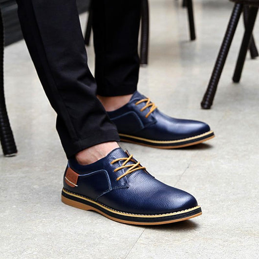Zapatos de Cuero Británicos Talla Grande para Hombre 48 - Image 5