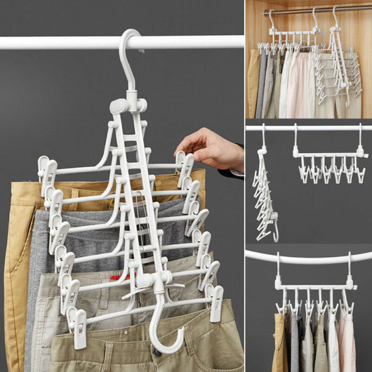 Organizador de Ropa Colgante de Ahorro de Espacio