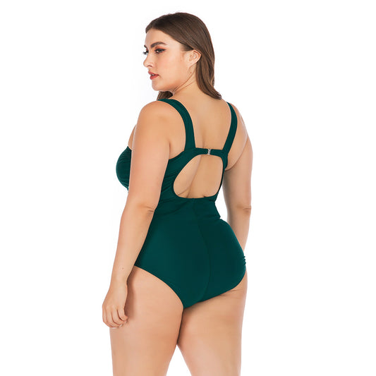 Traje de Baño Enterizo Talla Grande - Image 2