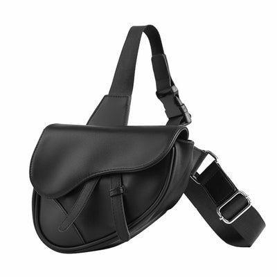 Bolsa de Cuero para Cintura y Hombro Mujer - Diseño Minimalista