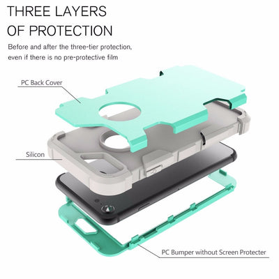 Funda Protectora Robot 360° para iPhone 7 y 7 Plus - Resistente a Golpes - Image 2
