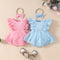 Vestido Romper Niña Verano 2024 Encaje Floral Triangular sin Mangas