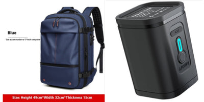 Mochila Ejecutiva Multifunción con Compartimento para Laptop y Compresión de Vacío - Image 18