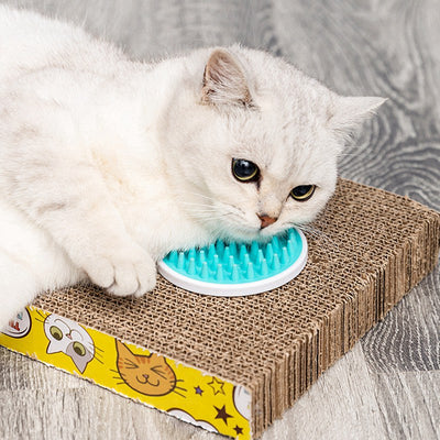 Rascador interactivo para gatos - Juguete de masaje y limpieza de pelaje - Image 3