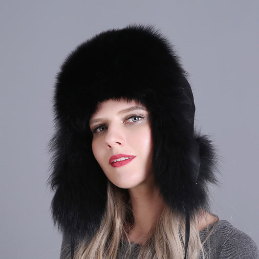 Gorro de Piel de Zorro para Mujer - Image 23