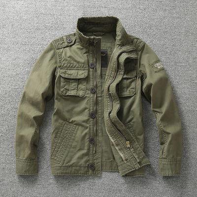 Chaqueta de Trabajo Camuflaje Otoño para Hombre - Image 5
