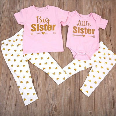 Conjunto de Dos Piezas Letter Sisters para Bebé - Image 4