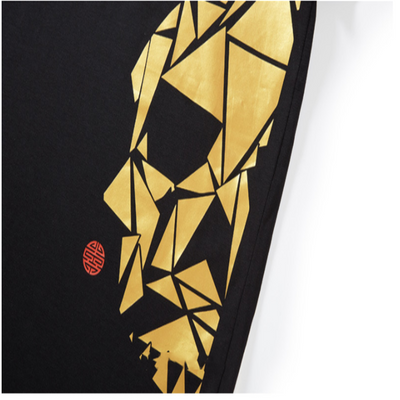 Camiseta Manga Corta Estampado Relieve para Hombre - Image 9